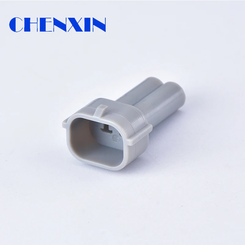 

2Pin gray waterproof auto connector 2-hole wiring harness connector plug rubber shell DJ70226B-2-11