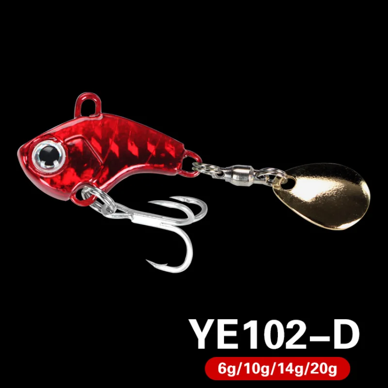 7g10g14g20g Vib Spoon Set Metal Fishing Lures Bait Bass Pike Trout Jig Spinnerbait Sequins Vibrating Whopper Plopper Pesca HOT