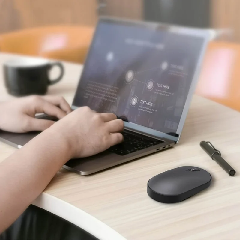 Офисная мышь Xiaomi Miiiw Air Bluetooth Двухрежимная портативная с подключением