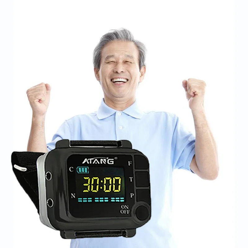 650nm Handy Medical Equipment Cold Laser Therapy Device Production Health Wrist Diabetic Watch