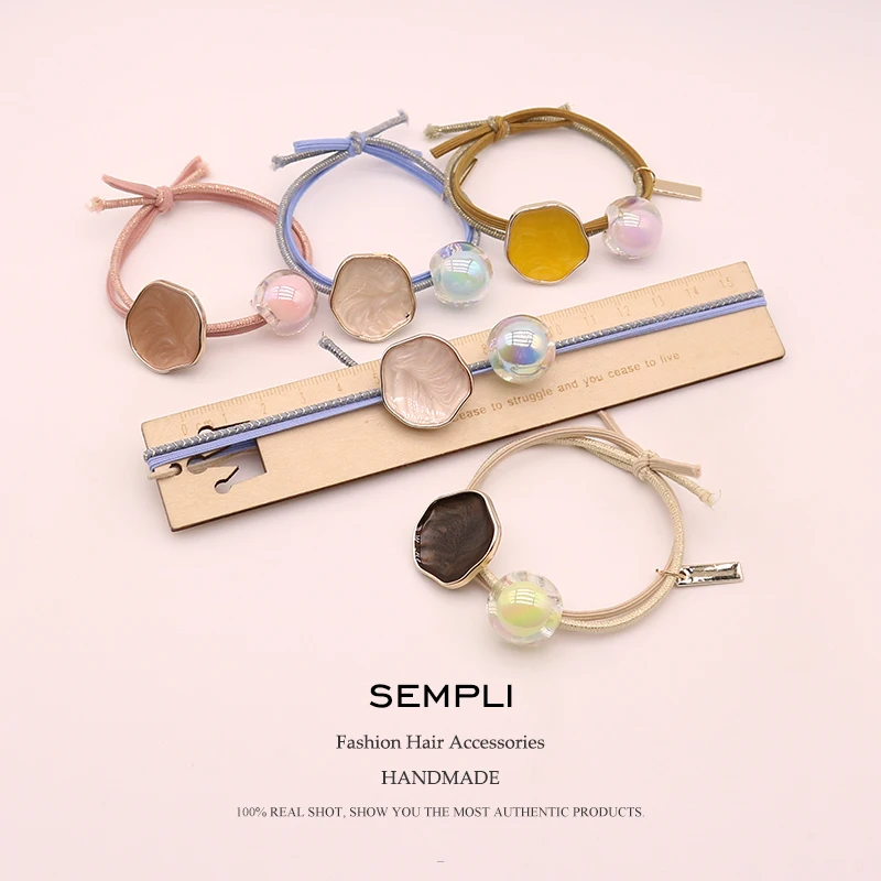 Sempli Высококачественные эластичные резинки с металлической линией для женщин