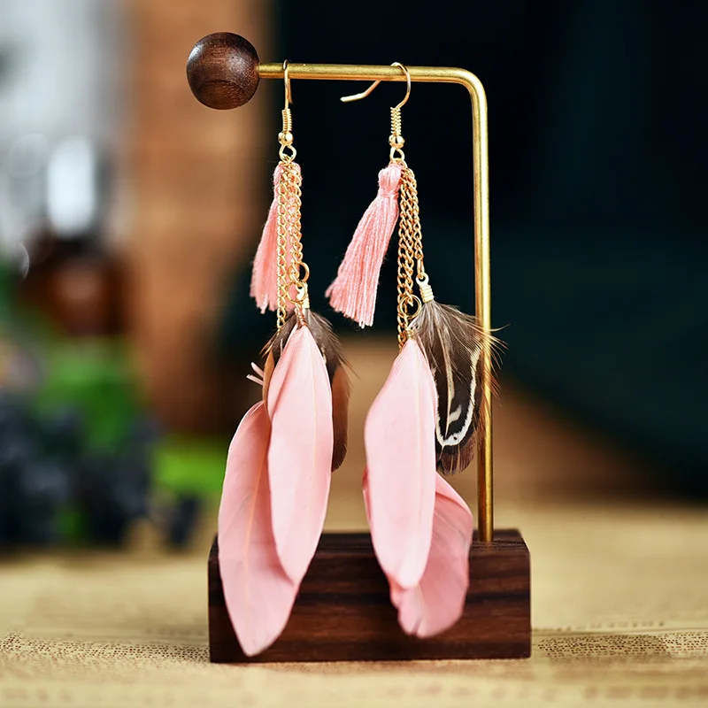 Богемные Модные Новые Креативные серьги в виде планшетов простые для женщин