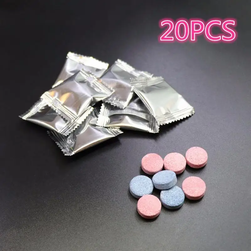 20 шт шипучие таблетки очистки машины Стиральная машина для удаления накипи