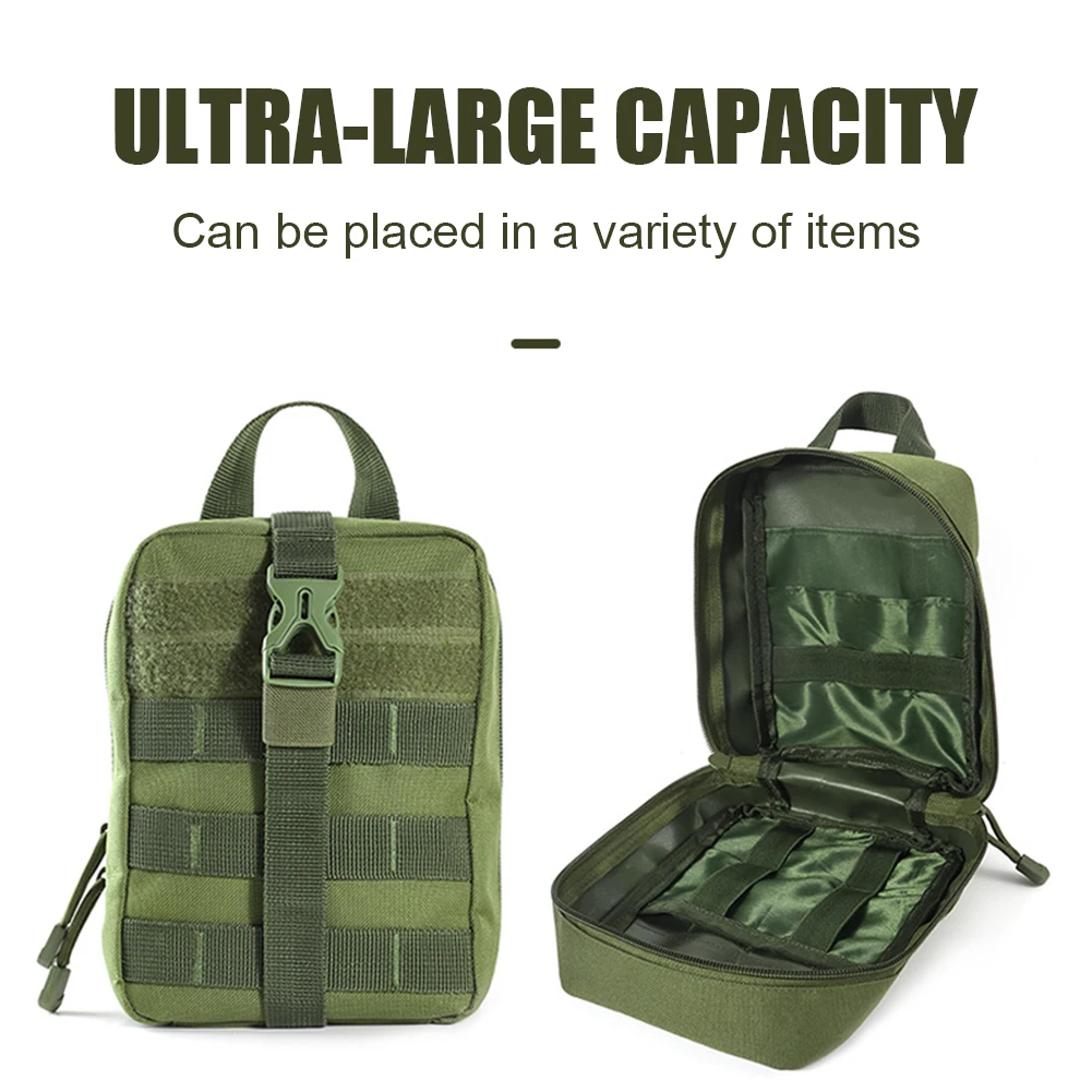 

Camping Hiking Storage Bag Waterproof Outdoor Portable Small Waist Hanging Pouch Camping Portable Outdoor Elements