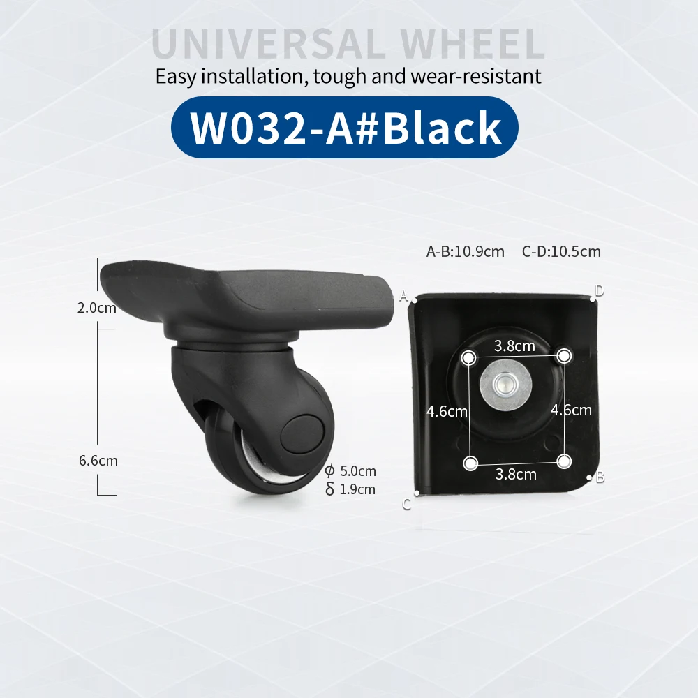 TANGYIPIN W032 Luggage wheel accessories clothing case trolley box accessories universal replacement repair parts casters