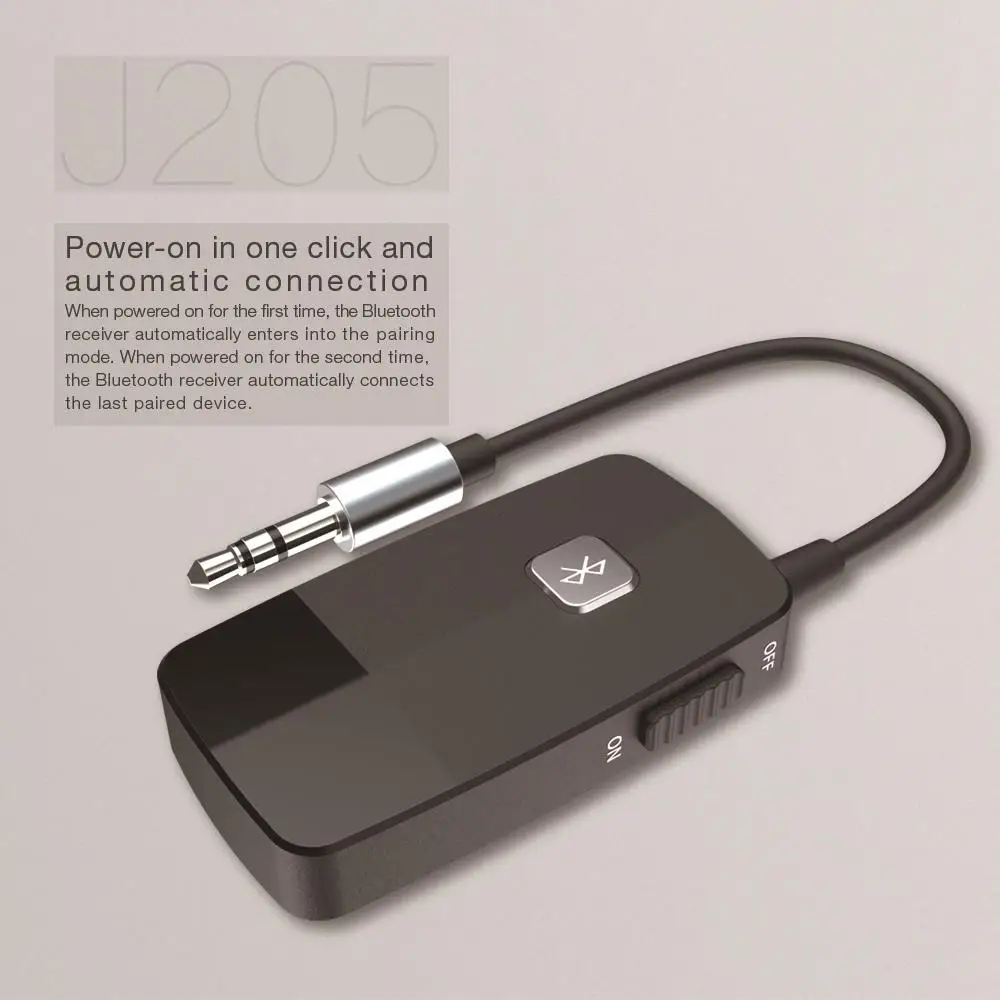 Римский Bluetooth 4 1 приемник и передатчик беспроводной адаптер аудио с 3 5 мм AUX для