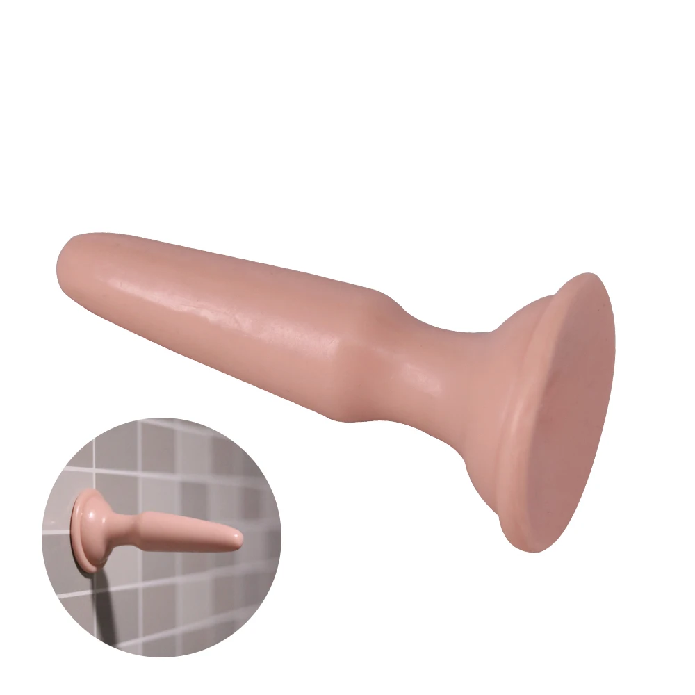 Анальная пробка с присоской пенис интимные игрушки для женщин мужской