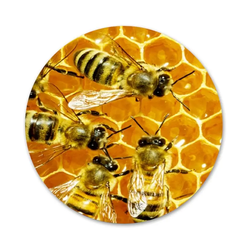 &quotШмель&quot &quotулей мед значок на булавке декоративные Броши Металлические