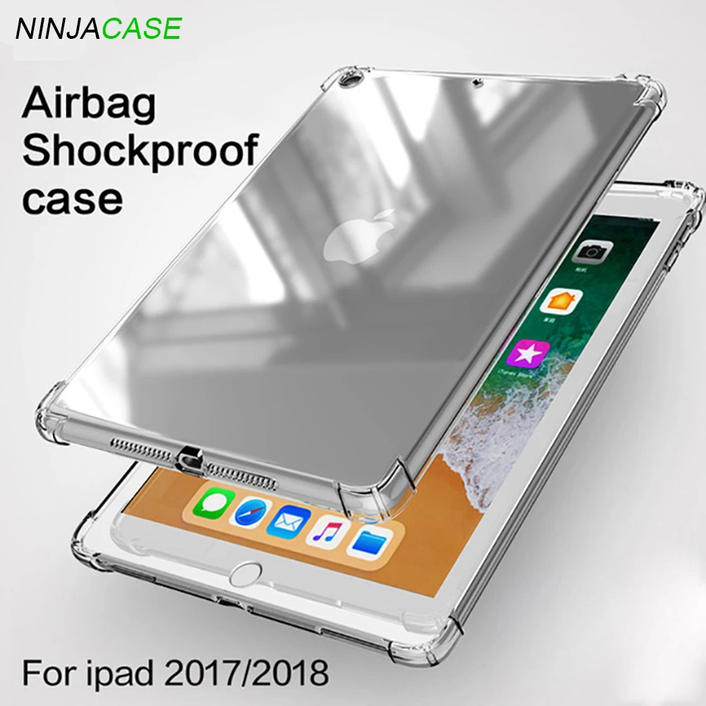 PZOZ чехол для нового iPad Pro 2018 2017 9 7 Air mini 1 2 3 4 5 Силиконовый противоударный