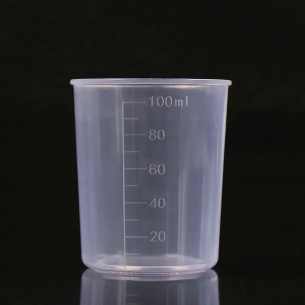 Многоразовый портативный размер мерный стакан кувшин градуированная