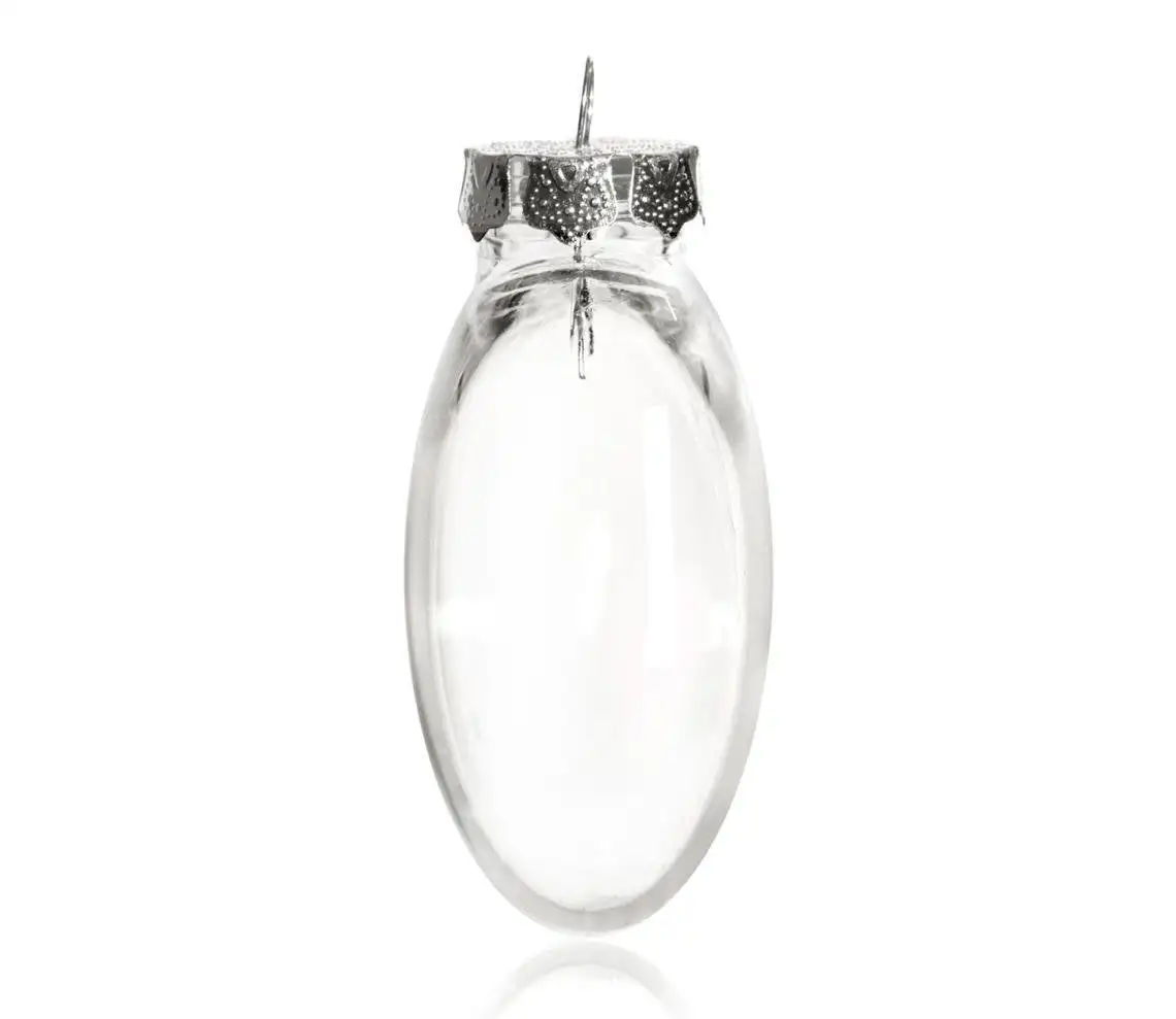 Бесплатная доставка DIY Paintable/небьющееся Рождество 80 мм пластиковый диск/Овальный