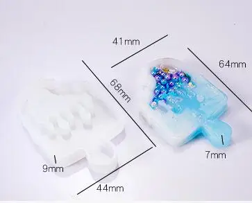 12 Силиконовые формы сушеный цветок смолы декоративные ремесло DIY Единорог Рог формы эпоксидной смолы формы для ювелирных изделий - Цвет: 12