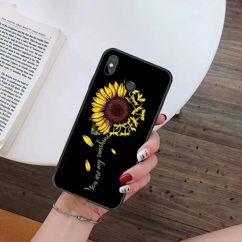 

Sunflower Jesus Christ Phone Case For Xiaomi Redmi 7 9t 9se k20 mi8 max3 lite 9 note 8 9s 10 pro Soft Silicone Shell