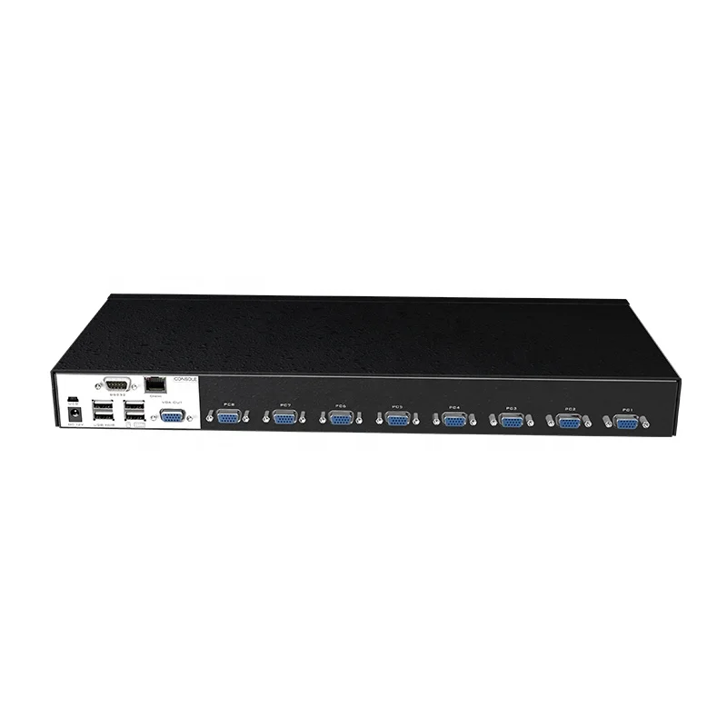 Оригинальный переключатель KVM 8 в 1 автоматический Каскадный OSD для