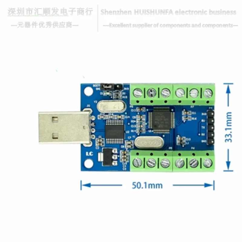 Интерфейс USB 10 каналов 12 бит Ad выборка сбор данных STM32 коммуникационная плата