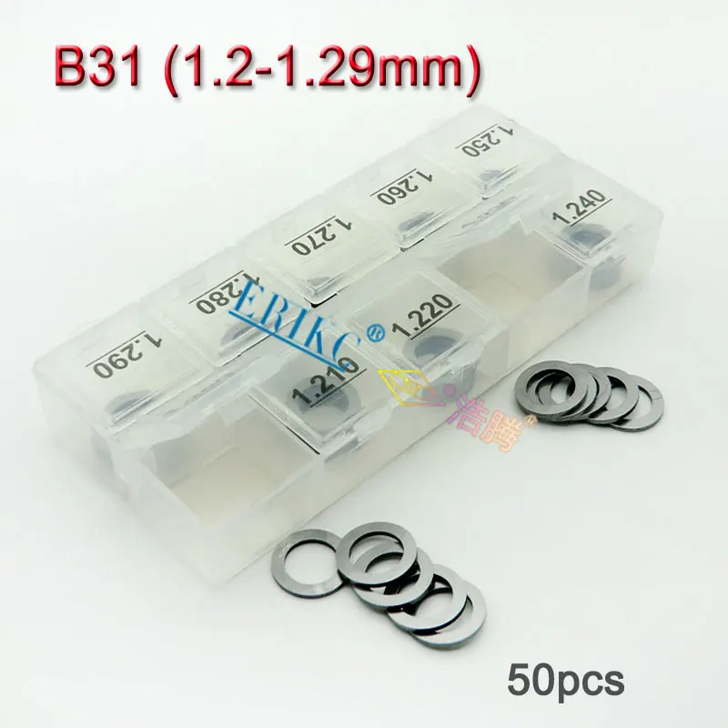 ERIKC инжектор Common Rail Отрегулируйте прокладки B11 B12 B13 B14 B16 B22 B25 B26 B31 B48 комплект прокладки дизельного топлива шайба для Bosch 600 шт