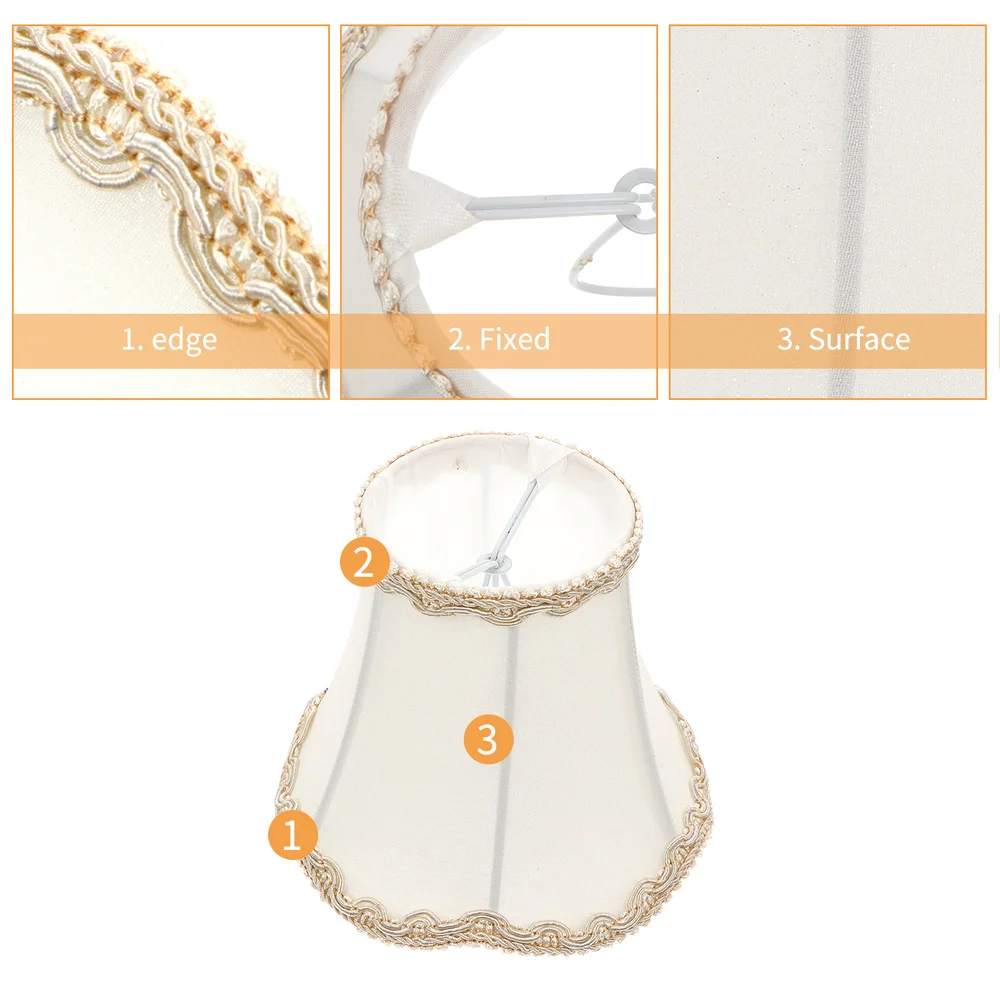 

1pc Cloth Lamp Shade Living Room Lampshade Protective Lampshade Supply