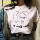Футболка женская с принтом Peaky Blinders, крутая смешная рубашка с графическим принтом в стиле панк-фильма, футболка в стиле Харадзюку, топ в стиле хип-хоп, в эстетике