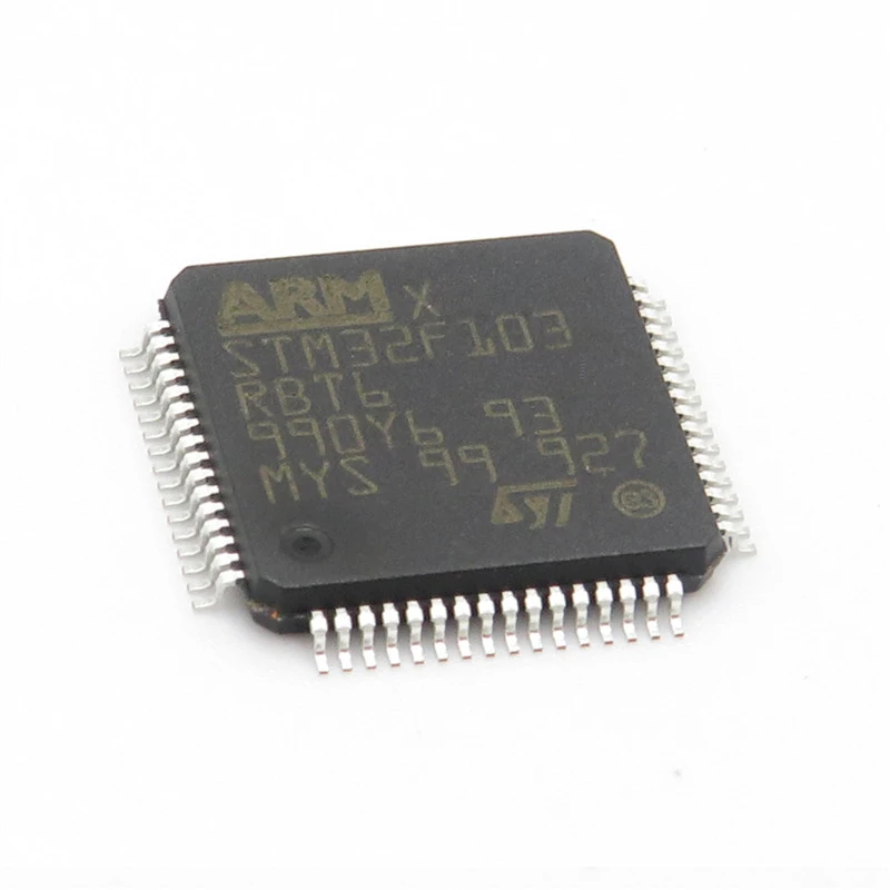 

Микроконтроллер STM32F103RBT6, 32-битный микроконтроллер для поверхностного монтажа, новый оригинальный, 1 шт.