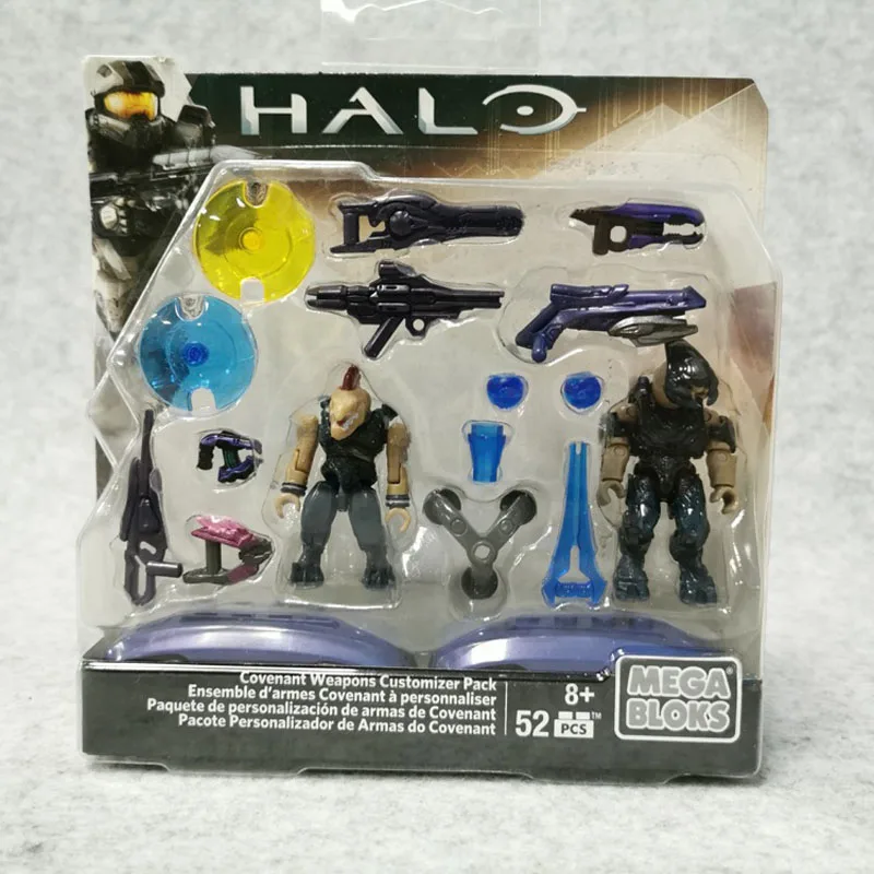 MEGA BLOKS MGM Jiabao HALO Halo Spartan Marine Elite Spitfire Оружие Двойной солдат детские игрушки