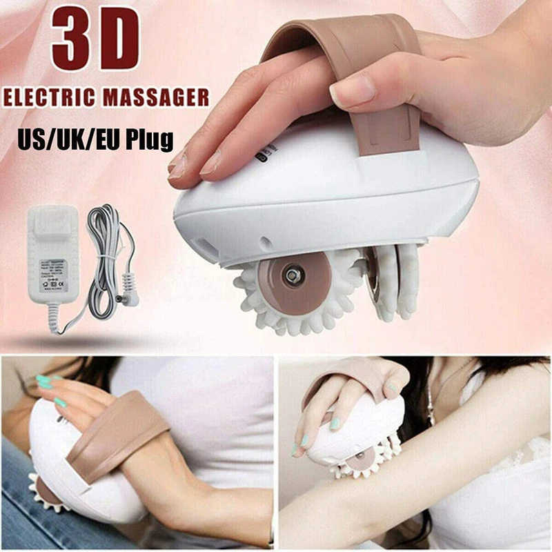 

Loss Weight Relax Muscle Equipment massageador 3D Electric Drum Body Slimming Massager Fat Burning Roller Anti-Cellulite Machine