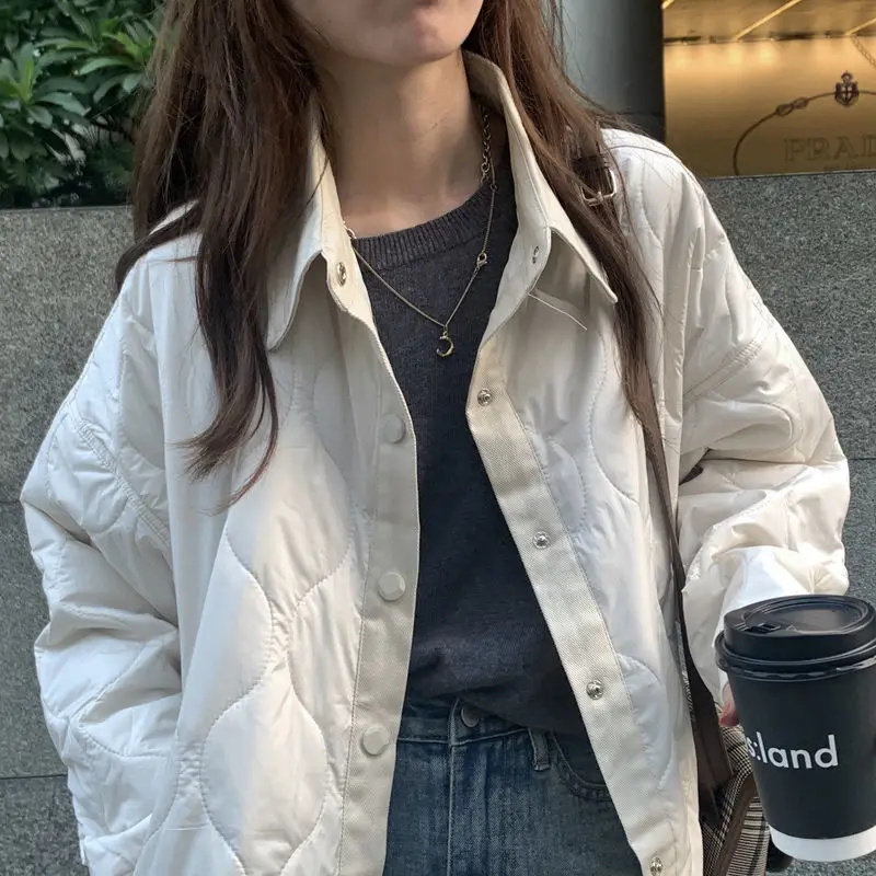 Куртка женская зимняя х/б с вышивкой большого размера | Женская одежда