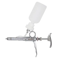 syringe automatic animal husbandry continuous veterinary equipment with bottle inoculation metal multifunctional farm tool 5ml