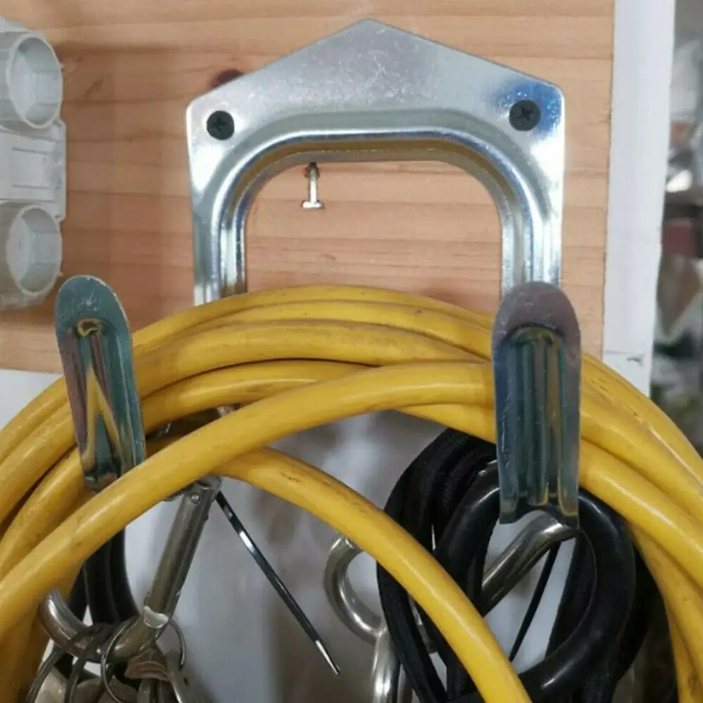 10 шт. Крючки вешалки Набор инструментов повесить гараж сарай подвесной кронштейн