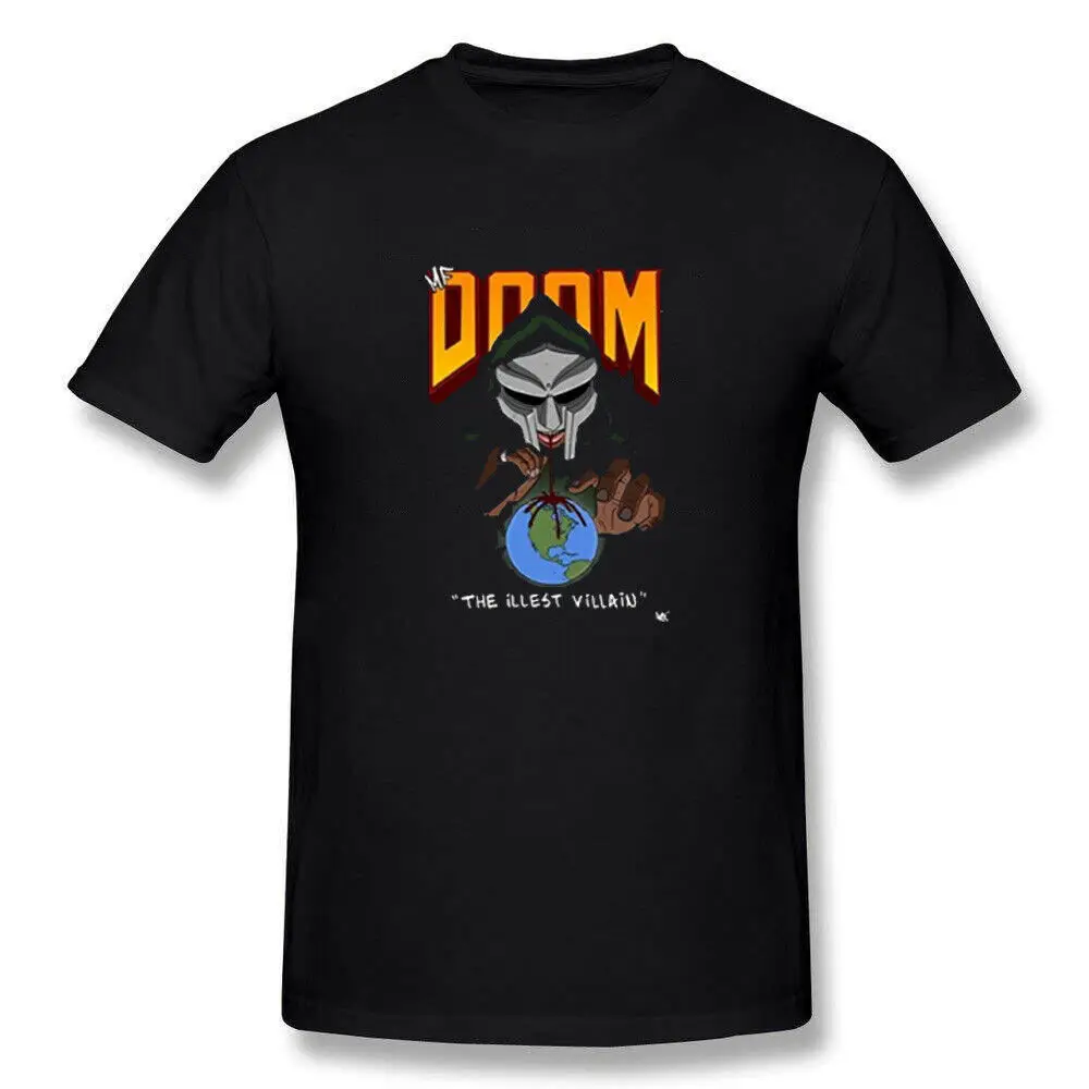 Мужская футболка MF Doom хлопковая рубашка летняя стильная крутая |
