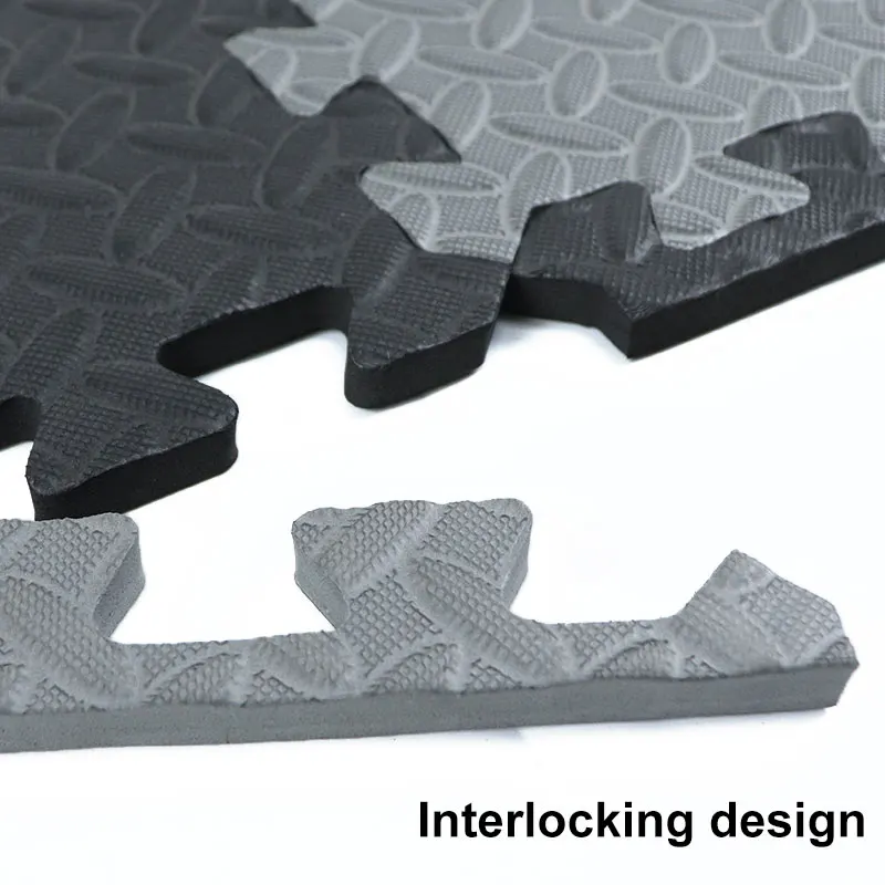 Kopen 12 Stuks 30*30Cm Dikker Vloer Mat Barefoot Comfort Gym Eva Blad Graan Vloermatten Yoga Patchwork Tapijten Fitness Kamer Workouts Kussen