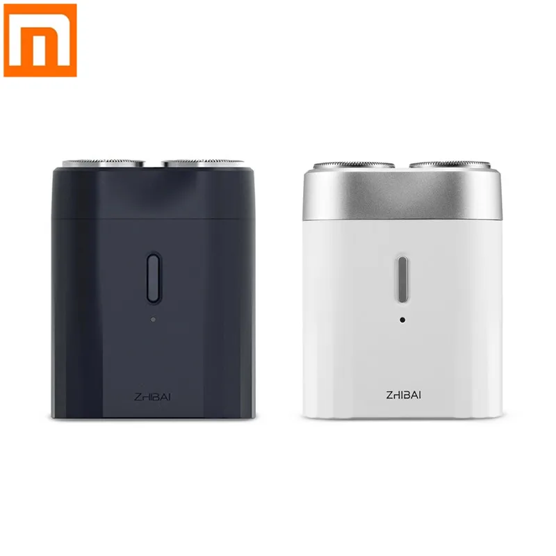 Обновление Xiaomi zhibay электробритва мини бритва влажная сухая Водонепроницаемая Мужская триммер для бороды машинка для стрижки с магнитной бритвенной головкой
