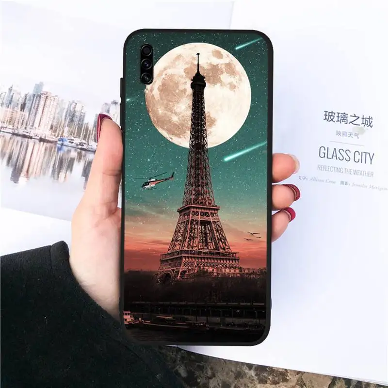 

France Paris the Eiffel Tower Phone Case For Samsung galaxy S 21 20 10 8 A 50 21s 51 71 70 40 20 20e note 10 plus Ultra 5g fe