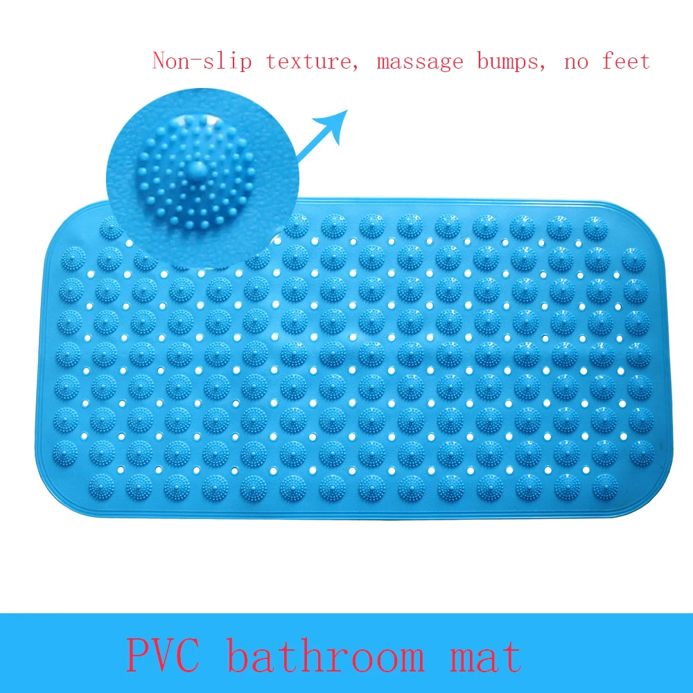 Коврик для ног из ПВХ большой мощный нескользящий не токсичный|Коврики ванной| |