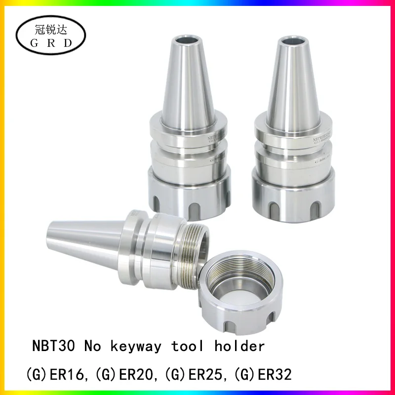 NBT30 ER16 ER20 ER25 ER32 GER16 GER20 GER25 GER32 tool holder ER GER No keyway High precision speed | Инструменты