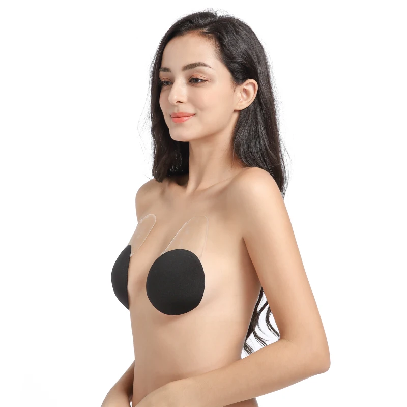 Ткань ширина бюстгальтер стелс силиконовый дышащий высокое качество Нубра