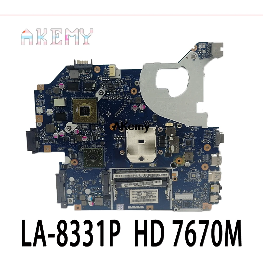 NBC1811001 Q5WV8 LA 8331P материнская плата для For Acer aspire V3 551G 551 ноутбука DDR3 Radeon HD 7670M