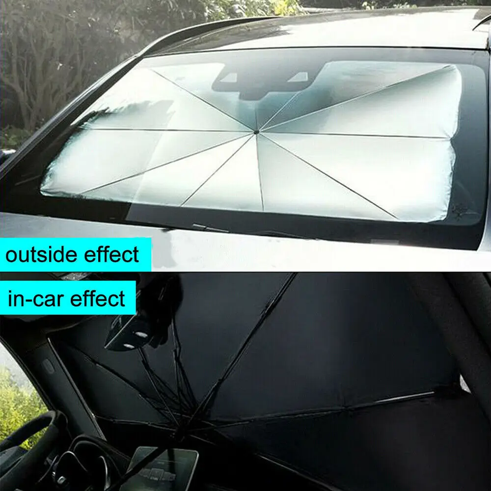 

Car Sun Shade Protector Parasol Auto Front Window Sunshade Covers Car Sun Protector Interior Windshield Protection Accessories