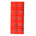 10PcsBox DCMT070202 Carbide Alloy Inserts Purple Coating Inserts For Grinding Cutting Tool CNC Turning Tool Lathe Cutter