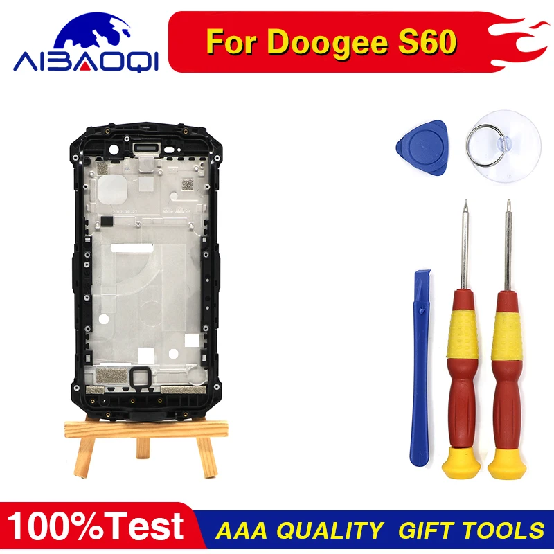 Оригинальный ЖК дисплей на переднюю раму для сборки запасные части 5 2 дюйма Doogee S60