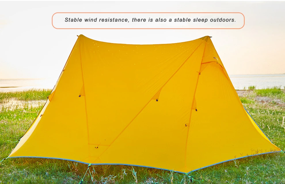 Asta gear Rainstorm 2 Сверхлегкая Пирамида палатка треккинг P ole палатка для двух человек Кемпинг ul палатка