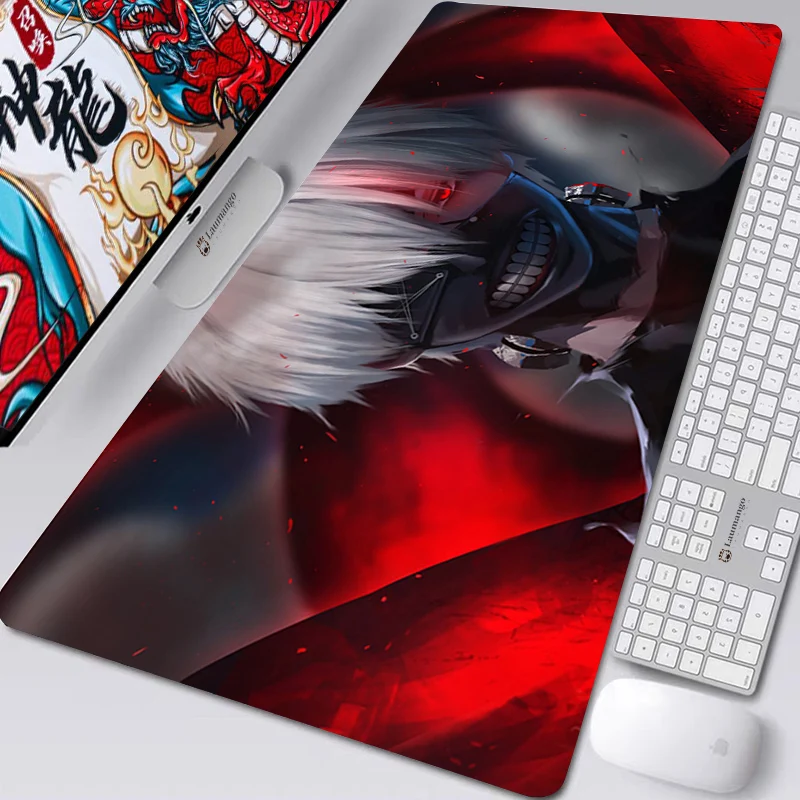 

Tokyo Ghoul Gamer Desk Pad Rug Xxl Mouse Pad Anime Pc Gamer Complete Gaming Accessories Mausepad Varmilo Mice Keyboards Computer