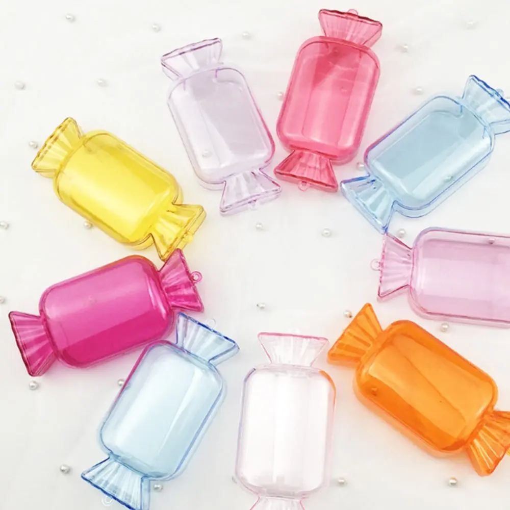 

8pcs Candy Shaped Eyelash Packing Boxes Girl False Eyelash Carrying Cases