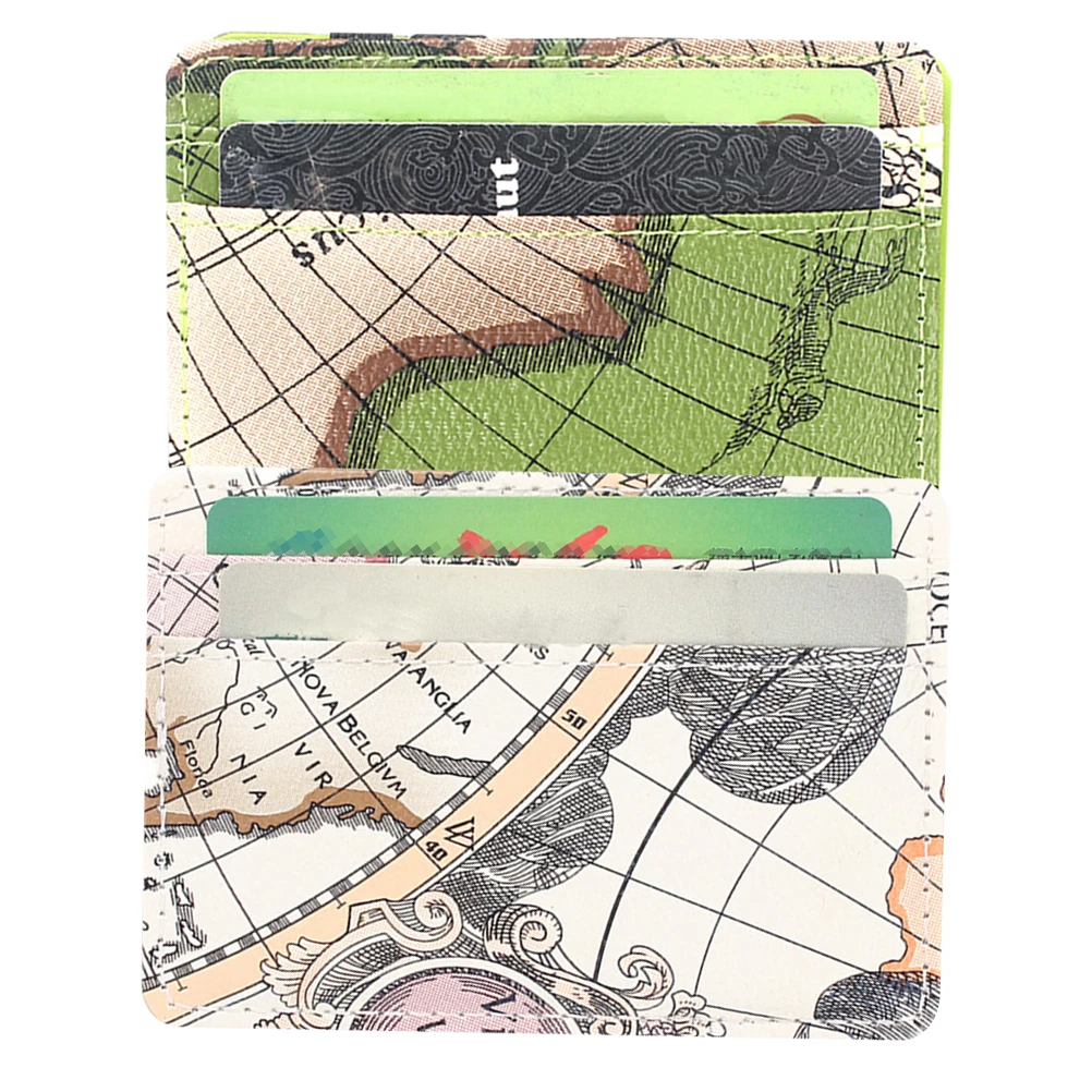 Забавный дизайн карты держатели для карт портативный Тонкий Кредитная карта