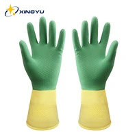 dishwashing cleaning gloves rubber glove household scrubber kitchen clean tools dropshipping washing glove for household