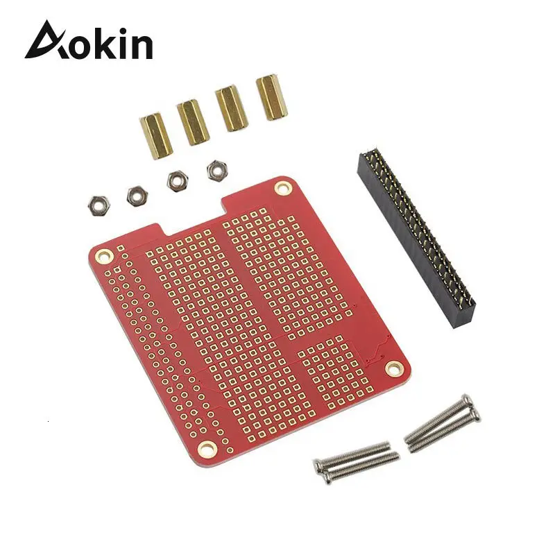 Diy Прототип шляпа Щит расширение доска Gpio с винтами для Raspberry Pi 3/2 Модель B +