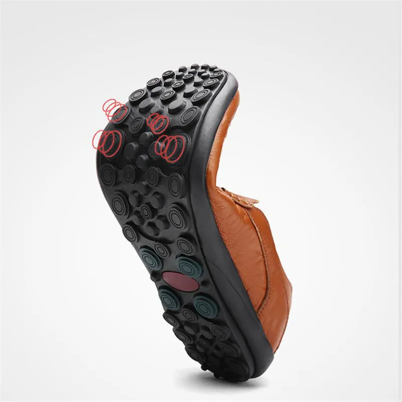 Лоферы мужские кожаные повседневные Мокасины Мужчины вождения 2020 | Обувь