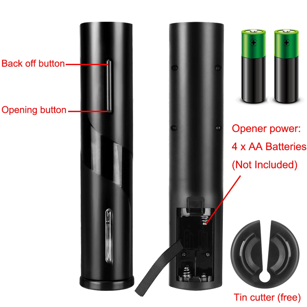 Электрическая открывалка для бутылок вина автоматический штопор красного