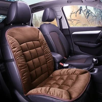 universal plush car seat cover warm auto front back backrest seat cushion pad car winter interior protector