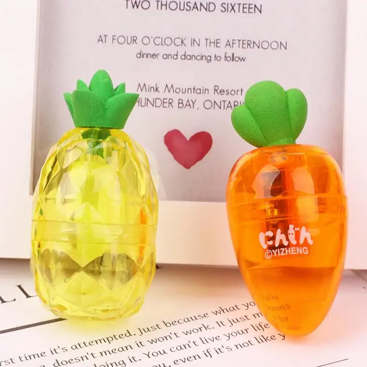 

1pc Fruit vegetables Series pencil sharpener,interesting and Cute,Stationery Supplies Accessories(ss-468)