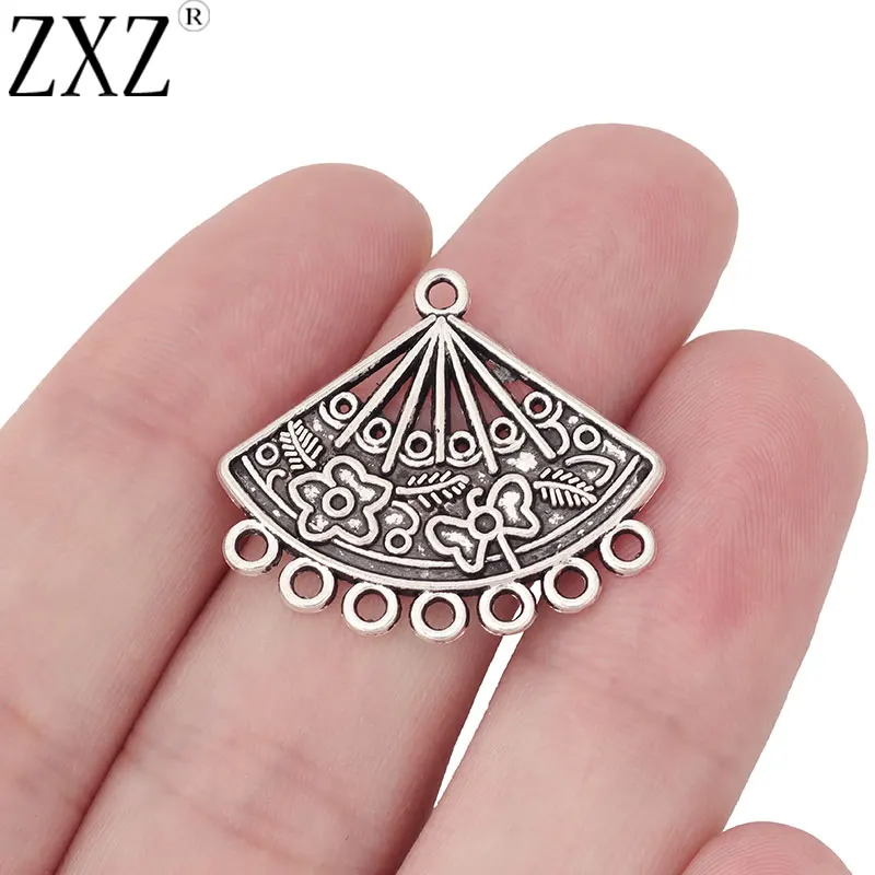 ZXZ 20 шт. тибетские серебряные подвески ювелирные изделия 28x25 мм|Ювелирная
